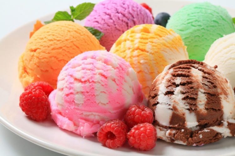 шарики мороженого