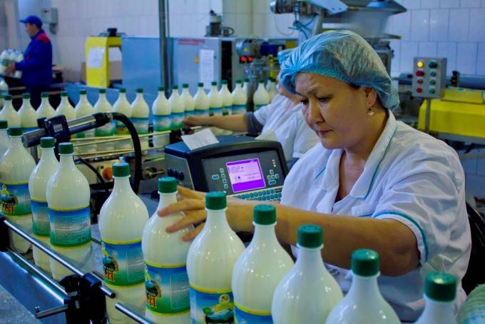 Казахстан, мобильное приложение, молочная промышленность