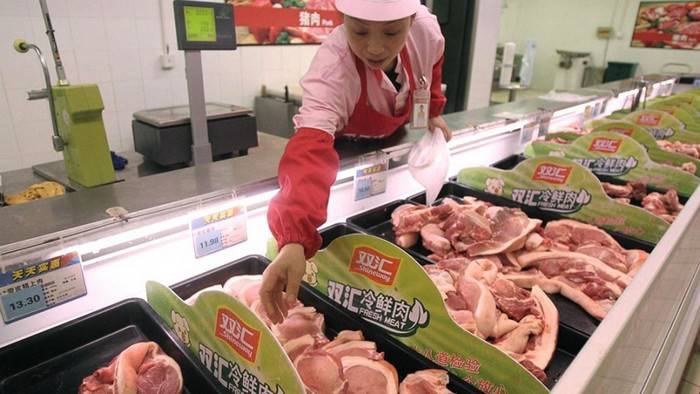 Китай, лидер, производство свинины