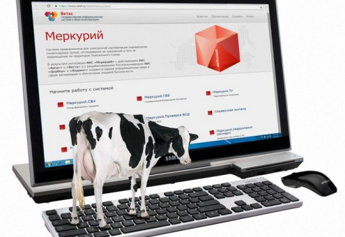 С 1 января 2018 года в РФ регистрация мясомолочного сырья и продукции в системе ЭВС «Меркурий» станет обязательной