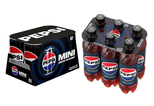 PepsiCo заменит пластик в групповых упаковках напитков на бумажные конструкции