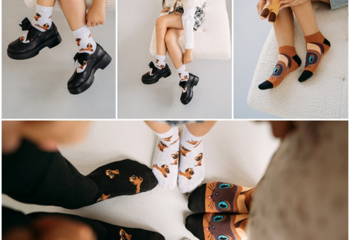 «Союзмультфильм»: представлена новая коллекция носков для всей семьи