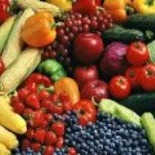 Овощи и фрукты	по рецепту