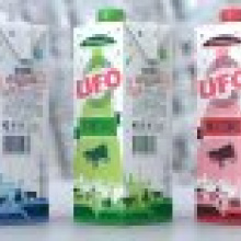Концепт упаковки молока «UFO» от Студии Сергея Титова