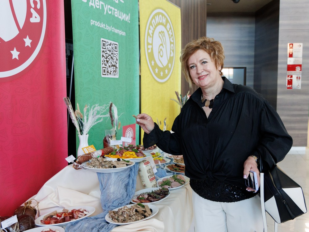 дегустации продуктов-победителей конкурса «Чемпион вкуса»