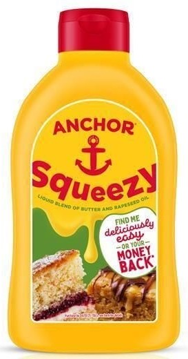 Anchor Squeezy: смесь сливочного и рапсового масла