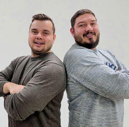 Технологи Андрей ПИСЛЯК и Игорь БОНДАРЕНКО, сотрудники «БизнесКрист»