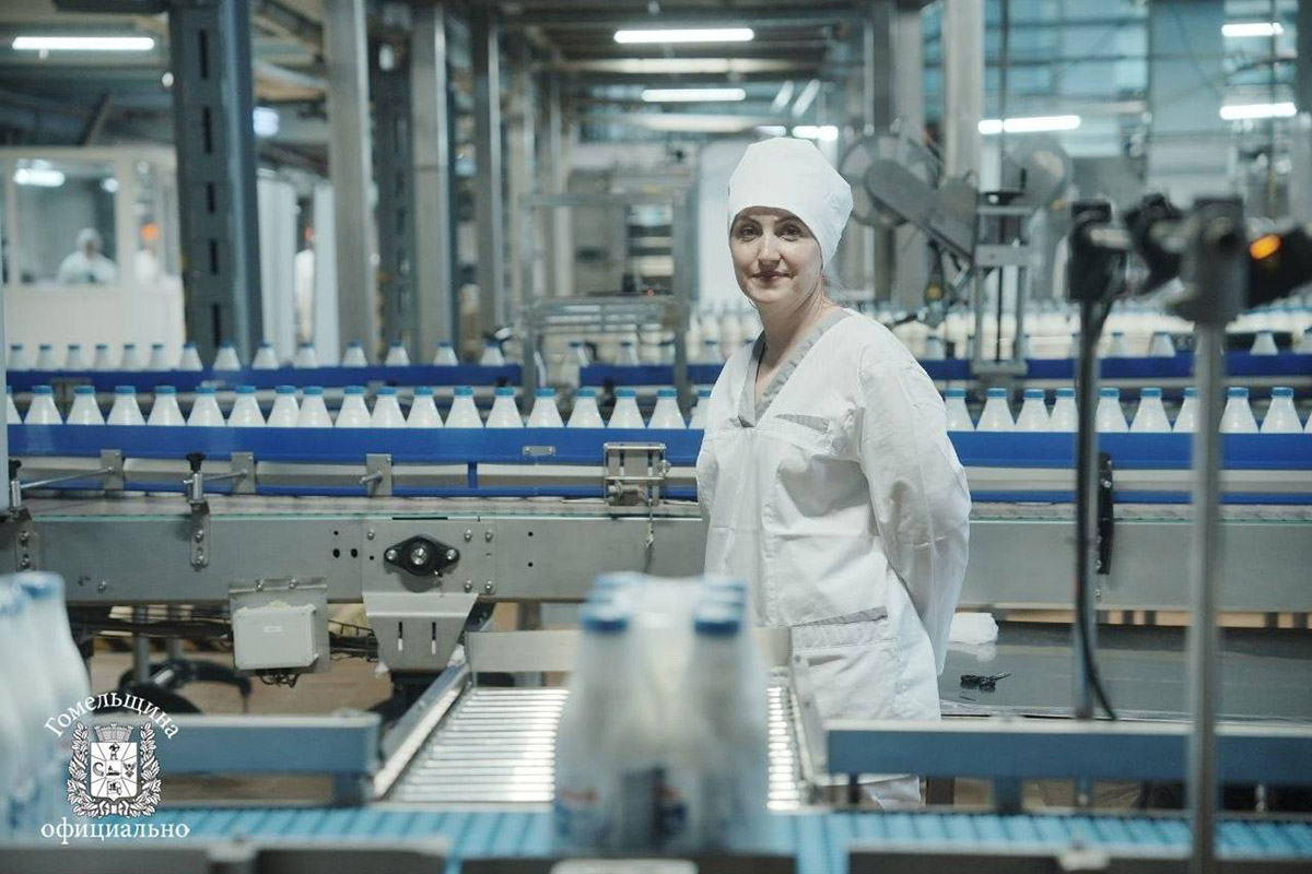 Крупко ознакомился с результатами модернизации и экспортным потенциалом Жлобинского молочного завода
