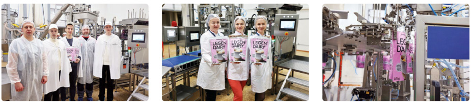 запуск нового фасовочного автомата на ООО «Праймилк»