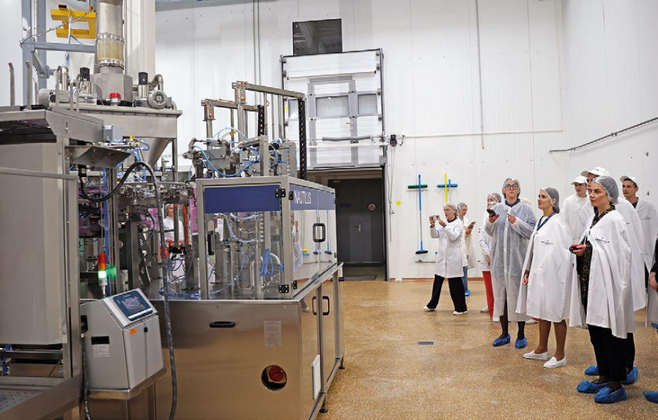 запуск нового фасовочного автомата на ООО «Праймилк»