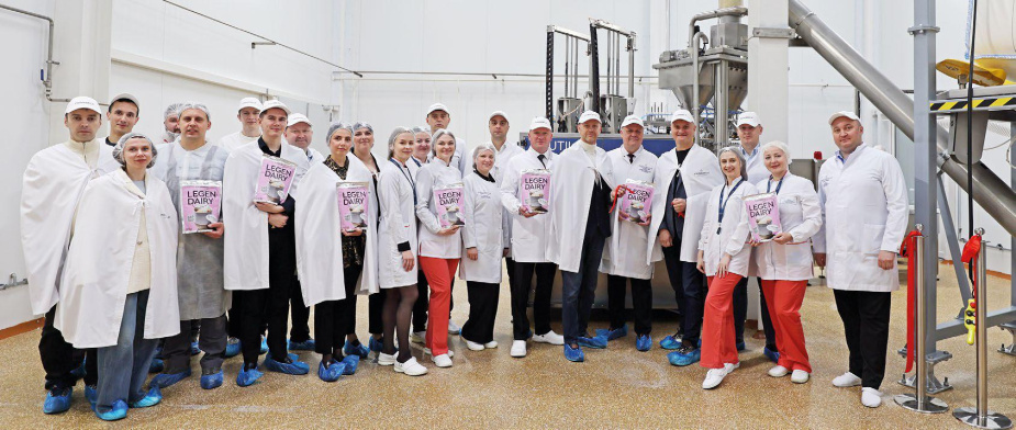 запуск нового фасовочного автомата на ООО «Праймилк»