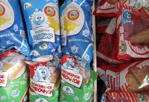 Мороженое с социальной рекламой МЧС появилось в магазинах Беларуси