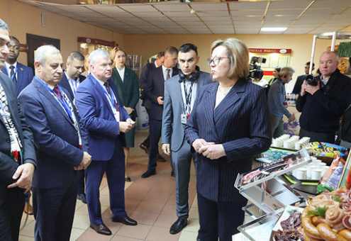 Представители 20 иностранных делегаций посетили ОАО «Витебский мясокомбинат»
