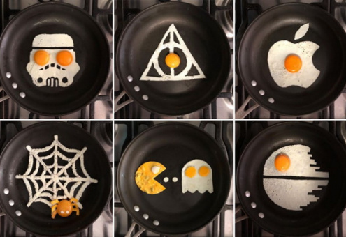 Яйца как арт-объект