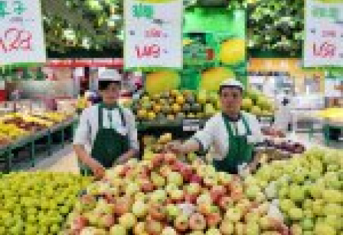 В китайских супермаркетах много продуктов с запрещенными пестицидами