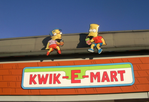 В США открыли супермаркет из «Симпсонов»