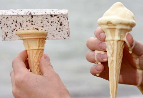 В Америке изобрели нетающее мороженое