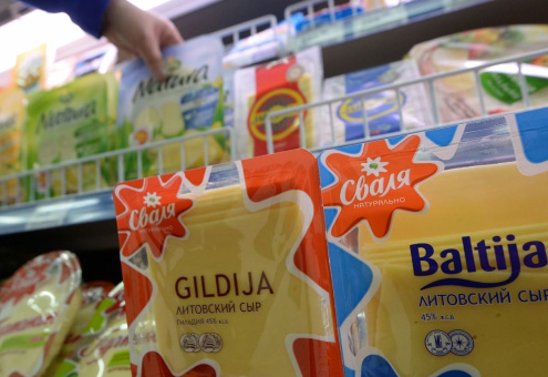 Молочные продукты в литовских магазинах все дороже