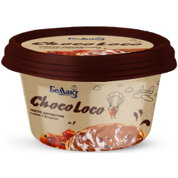 Паста десертная с какао и фундуком ChocoLoco, м. д. ж. 25 %
