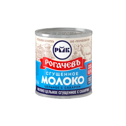 Молоко цельное сгущённое с сахаром, м. д. ж. 8,5 %