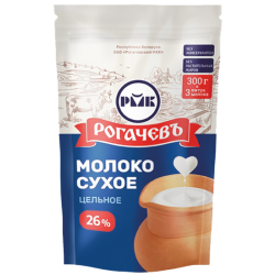Молоко сухое цельное, м. д. ж. 26 %