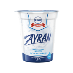 Напиток кисломолочный AYRAN, м. д. ж. 1,5 %