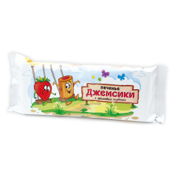 Печенье «Джемсики» с ароматом клубники