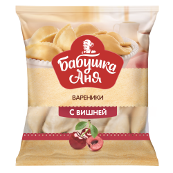 «Бабушка Аня» вареники с вишней