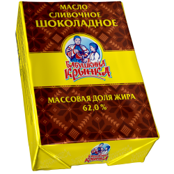 Масло сливочное «Шоколадное», м. д. ж. 62 %