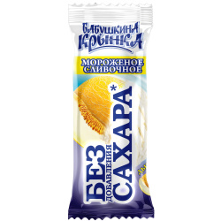 Мороженое сливочное с подсластителем мальтит со вкусом дыни, м. д. ж. 8 %