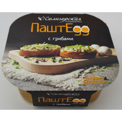 Крем на растительных маслах «ПаштEgg» с грибами 