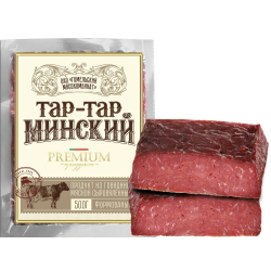 Продукт из говядины мясной сыровяленый формованный «Тар-Тар Минский»