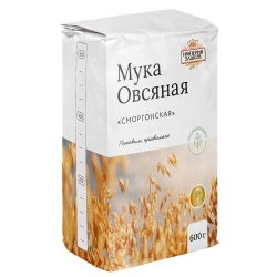 Мука овсяная «Сморгонская», ТМ «Империя злаков»