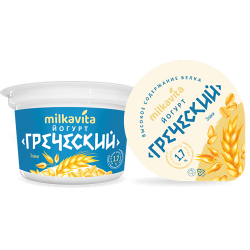 Йогурт «Греческий» с вкусовым наполнителем «Злаки», м. д. ж. 1,7 %