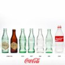 100 лет бутылке Coca-Cola